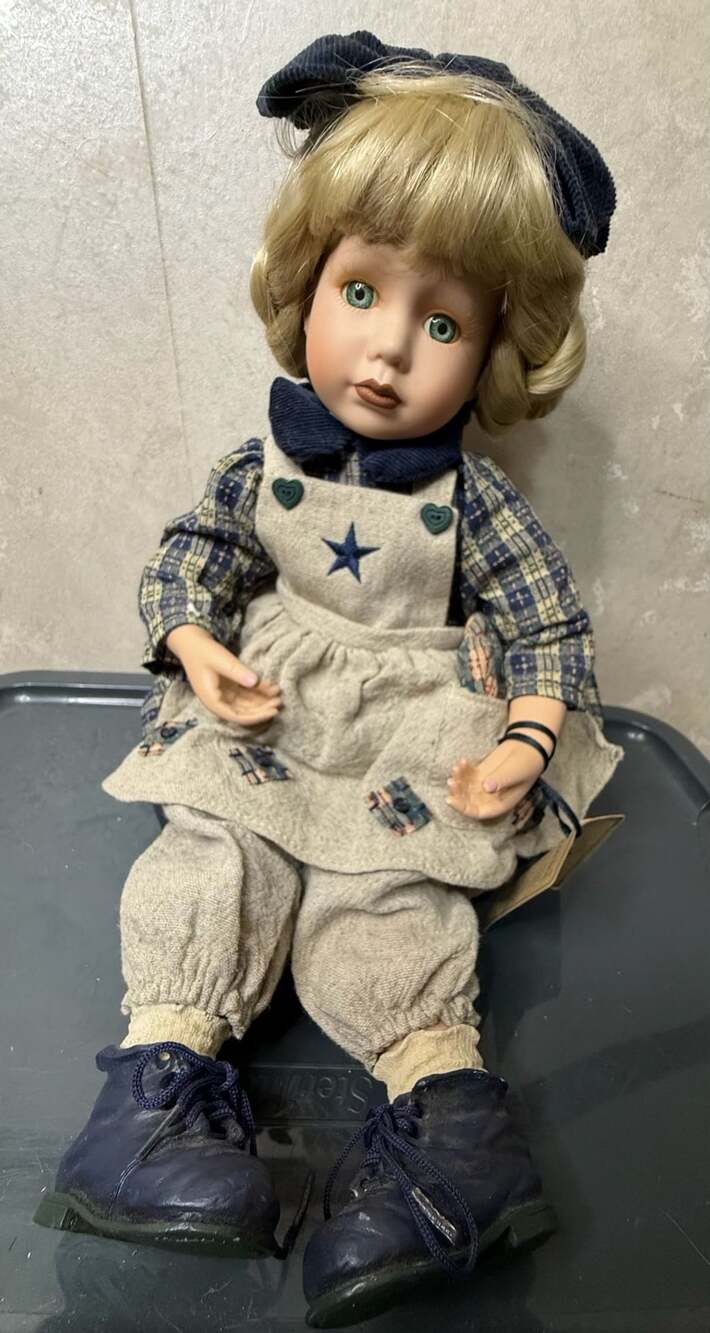 Boyds Collection Yesterdays Child Porcelain Doll Jean Marie Limited Edition